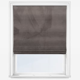 Touched By Design Verona Pewter Roman Blind