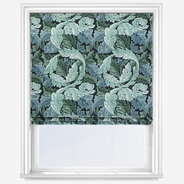 William Morris At Home Acanthus Indigo Roman Blind