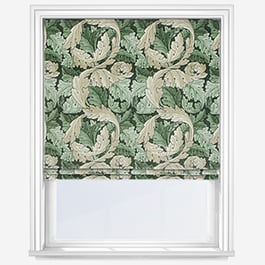 William Morris At Home Acanthus Velvet Nettle Roman Blind
