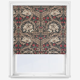 William Morris At Home African Marigold Velvet Walnut Roman Blind