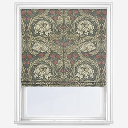 William Morris At Home African Marigold Walnut Roman Blind