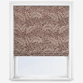 William Morris At Home Larkspur Woven Berry Roman Blind