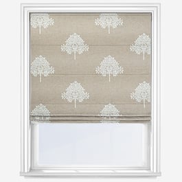 William Morris At Home Marigold Tree Embroidery Linen Roman Blind