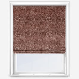 William Morris At Home Marigold Velvet Berry Roman Blind