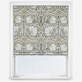 William Morris At Home Pimpernel Velvet Flint Roman Blind