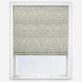 William Morris At Home Strawberry Thief Woven Sage Roman Blind
