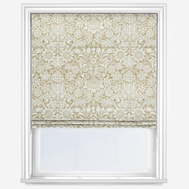William Morris At Home Sunflower Ochre Roman Blind