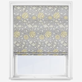 William Morris At Home Wild Tulip Limestone Roman Blind