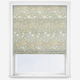 William Morris At Home Wild Tulip Sage Roman Blind