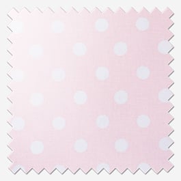 Cath Kidston Button Spot Pink Curtain