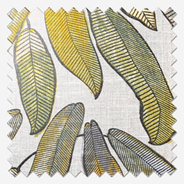 Edinburgh Weavers Tropical Leaf Natural Cushion