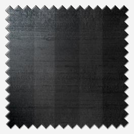 Fryetts Mono Stripe Black Curtain