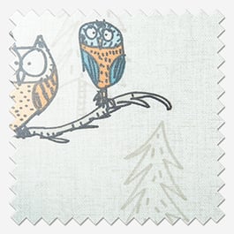 Fryetts Quirky Owls Natural Cushion