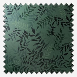 Sonova Studio Kaleidoscope Leaves Green Roman Blind