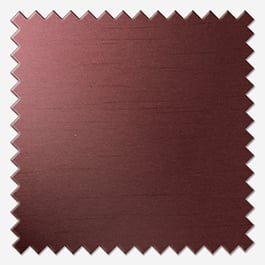 Touched By Design Luxe Faux Silk Claret Roman Blind