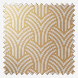 Touched By Design Trio Geo Print Ochre Lamp Shade