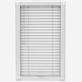 Premier Pure White Perfect Fit Wooden Blind