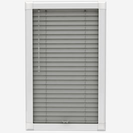 Premier Dove Grey Perfect Fit Wooden Blind