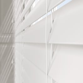 Aspect Snow White Faux Wood Venetian Blind