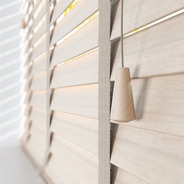 Dalby Bamboo Cordia Natural with Light Beige tapes Wooden Venetian Blind