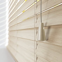 Dalby Weathered Oak Wooden Venetian Blind