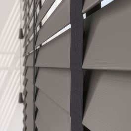 Opulence Bamboo Haze with Mystery Tapes Wooden Venetian Blind