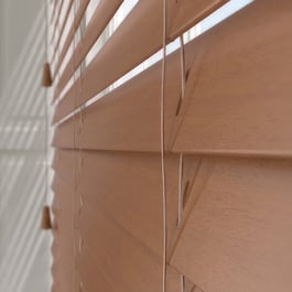 Opulence Golden Oak Wooden Venetian Blind