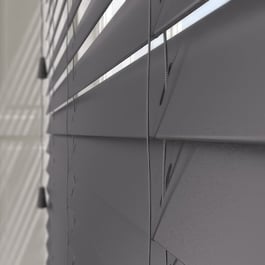 Opulence Anthracite Wooden Venetian Blind