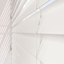 Opulence Brilliant White Wooden Venetian Blind