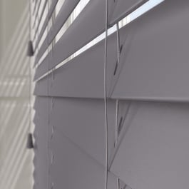 Opulence Storm Grey Wooden Venetian Blind