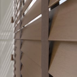 Opulence Walnut with Cocoa Tapes Wooden Venetian Blind