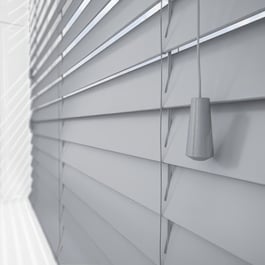 Dalby Smoke Grey Wooden Venetian Blind