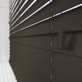 Premier Dark Walnut Wooden Venetian Blind