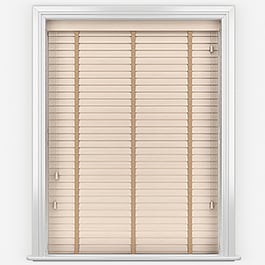 Hikari Bamboo Palm with Mocha Tapes Wooden Venetian Blind