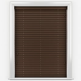 Hikari Bamboo Red Wood Wooden Venetian Blind