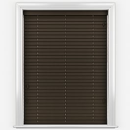 Hikari Bamboo Smoked Walnut Wooden Venetian Blind