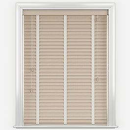 Dalby Bamboo Cordia Natural with Barley tapes Wooden Venetian Blind