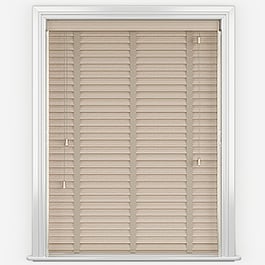 Dalby Bamboo Cordia Natural with Light Beige tapes Wooden Venetian Blind