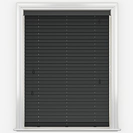 Dalby Bamboo Jarrah Black Wooden Venetian Blind