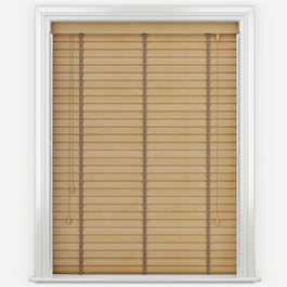 Dalby Birch Wood with Copper Tapes Wooden Venetian Blind