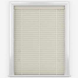 Dalby Greige with Mist Tapes Wooden Venetian Blind