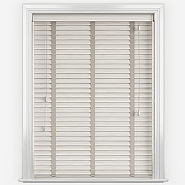 Dalby White Smoke Oak with Dove Tapes Wooden Venetian Blind