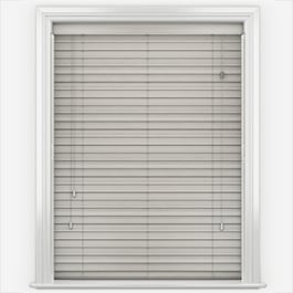 Dalby Washed Grey Wooden Venetian Blind