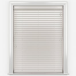 WoodLux Cotton Cream Faux Wood Venetian Blind