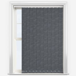 Arena Linenweave Charcoal Vertical Blind