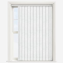 Mamba White Vertical Blind