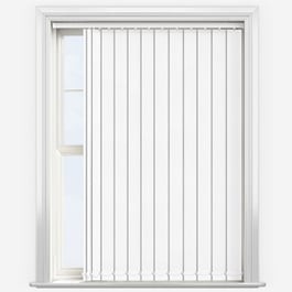 Louvolite Carnival Blackout China White Vertical Blind