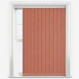 Pop Burnt Orange Vertical Blind