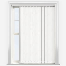 Sirocco White Vertical Blind