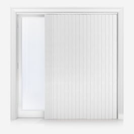 Motif White Vertical Blind